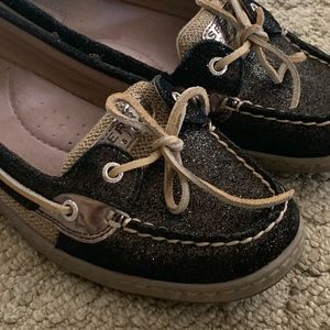 Sperry angel fish glitter